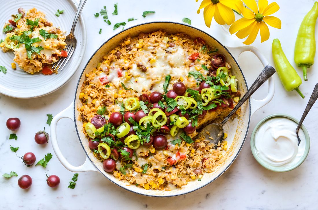 Rice, Corn, and Bean Stovetop Casserole Nourishing Meals®
